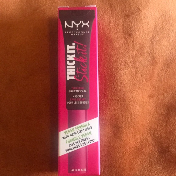 NYX i Thick it Stick it! Thickening Brow Gel Mascara- Espresso (deep warm brown) - Picture 1 of 2